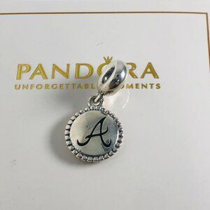 ✨🔥 Pandora Atlanta Braves Dangle Charm